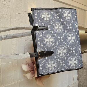 Gray Patterned Tote Bag